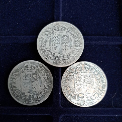 Victoria half crowns 1888 - half,