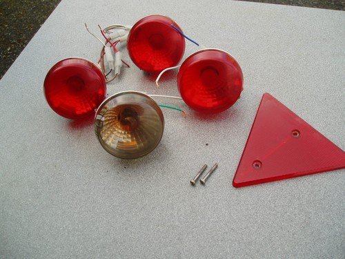 Caravan offside rear light - light, set