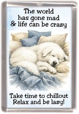 Pyrenean mountain dog fridge - pyrenean,