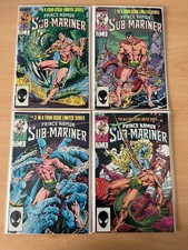 SUB-MARINER #1 - 4 SET (MARVEL)  (1984 MINI SERIES) VF+ (8.5)