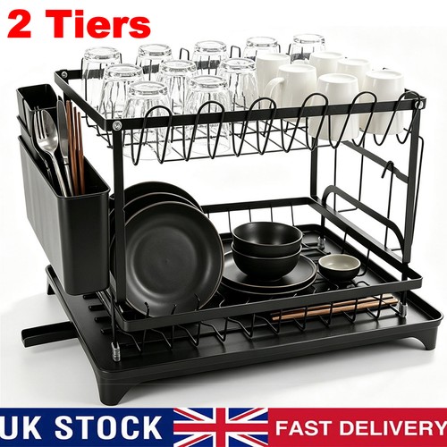Tier metal dish drainer - 2,