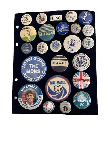 Millwall pin badges various - pin,