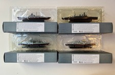 Four DeAgostini Atlas Editions Legendary Warships - Boxed  - New/Old Stock