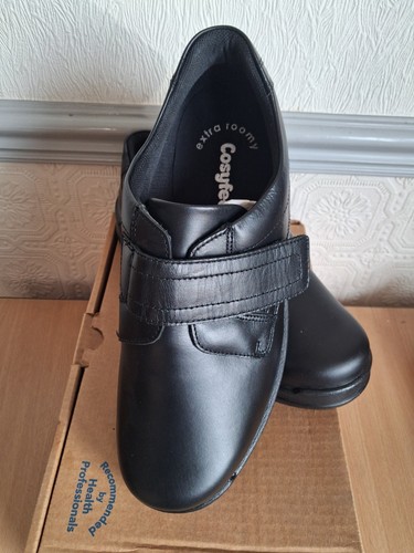 Cosyfeet elvis black leather - cosyfeet,