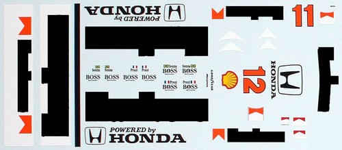 Gpd decals 18 1988 - decals, 1/18