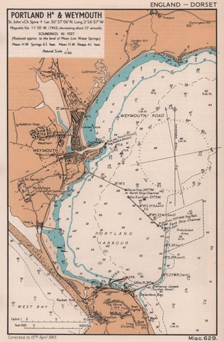 Portland harbour weymouth - harbour, &