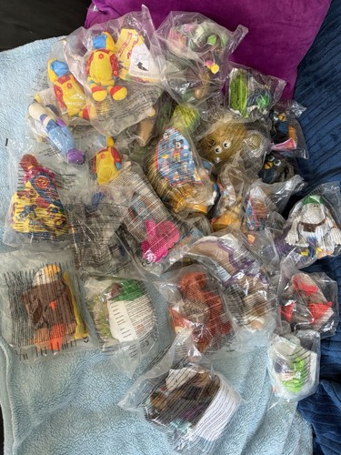 Vintage mcdonald toys - mcdonald's, bk