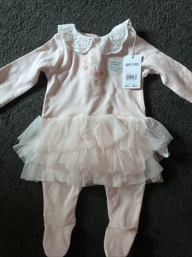 Baby girls babygrow sleepsuit - baby,