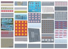 Waterslide Decals For Model Railways, Wagons, Coaches, Locos OO gauge Railtec
