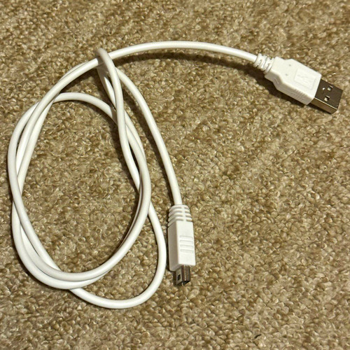 Wii gamepad charging cable - wii, u