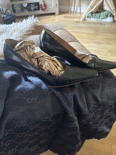 Gucci leather décolleté - , with