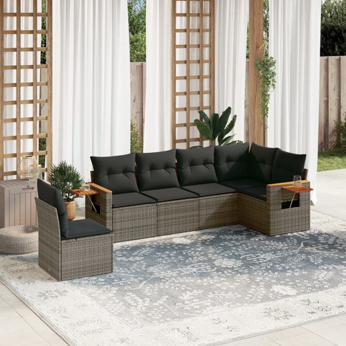 Garden sofa set grey - garden,