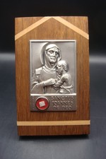 Vintage Religious Icon Plaque