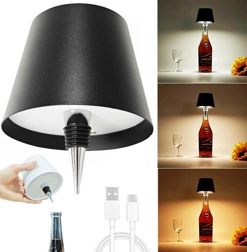 Wireless bottle lamp led - wireless,