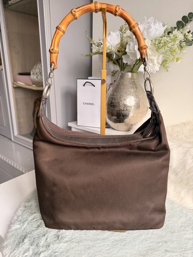 Gucci bamboo handle brown - handle,