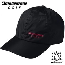 BRIDGESTONE 2025 PREMIUM GOLF RAIN CAP – BLACK / ULTIMATE ALL WEATHER PROTECTION