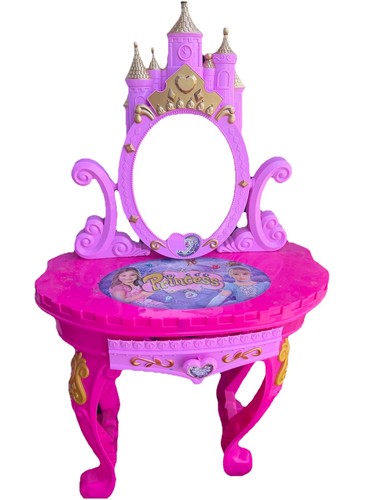 Pink princess dressing table - pink,