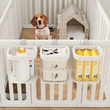 Pet Fence Dog Toy Storage Baskets Large Capacity Multiuse Puppy Stuff Bins