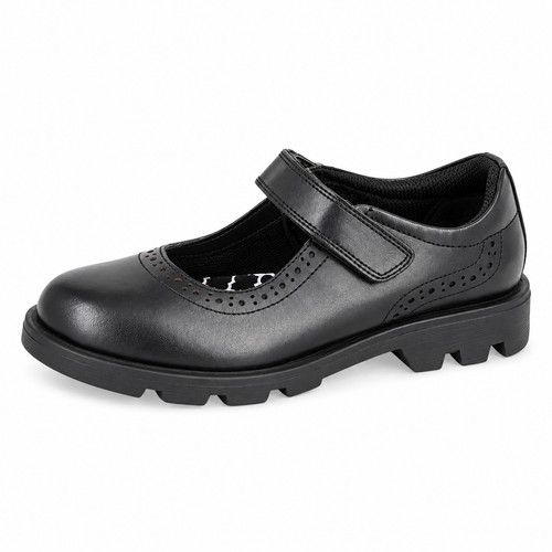 Girls leather school shoes - girls,