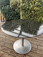 Marble/ Granite/ Stainless Still Circle Dining Table Kitchen Dining Table