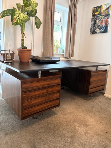 Robin day rosewood and chrome - rosewood,
