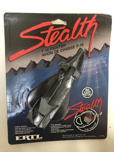 New sealed ertl stealth - -,