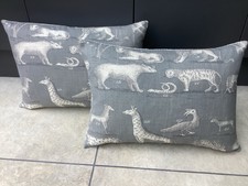 Pair Andrew Martin Kingdom Cushion Cover.