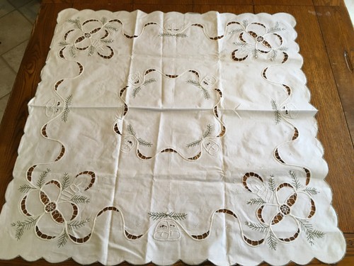 Battenburg table topper - battenburg,