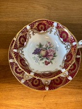 Paragon vintage quatrefoil - quatrefoil, tea