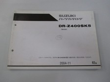 Suzuki DR-Z400SK5 Parts List