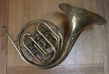 JOSEF LIDL BRNO BRASS DOUBLE FRENCH HORN