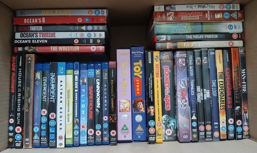 Blu ray vhs dvd bundle - vhs,