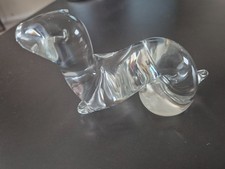 vintage wedgeood glass collectible otter