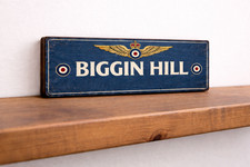 RAF Biggin Hill wooden plaque