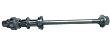 BSA M20 REAR WHEEL AXLE ASSEMBLY - UK SUPPLIED