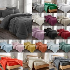 Teddy Bear Fleece Duvet Cover