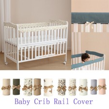 SALE - Baby Cot Rail Cover Crib Teething Pad Guard Padded Soft Bumper Protector