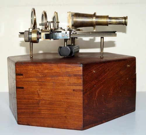 Nautical marine brass sextant - marine,