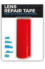 New Red Rear Cluster Van Car Light Unit Broken Glass Repair Tape Repair Fix Film