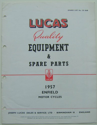 Enfield motorcycles 1957 - motorcycles,