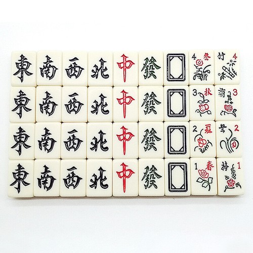Vintage chinese mahjong - vintage,