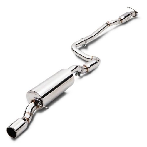 Stainless sport cat exhaust - stainless,
