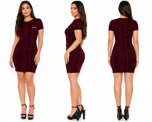 Boohoo burgundy aztec - boohoo,