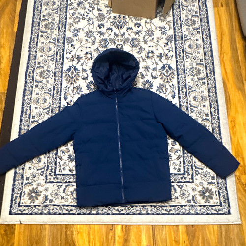 Men navy hooded padded - men's,