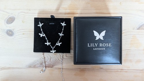 Bees necklace from - , rose
