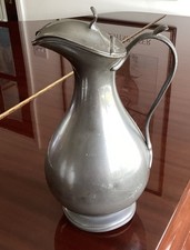 Antique Large Pewter Flagon
