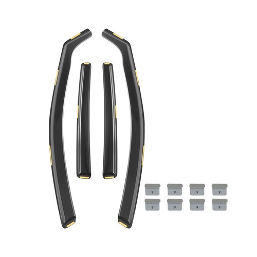Tinted rain wind deflectors - rain,