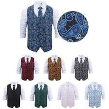 Mens Woven Paisley Bohemian