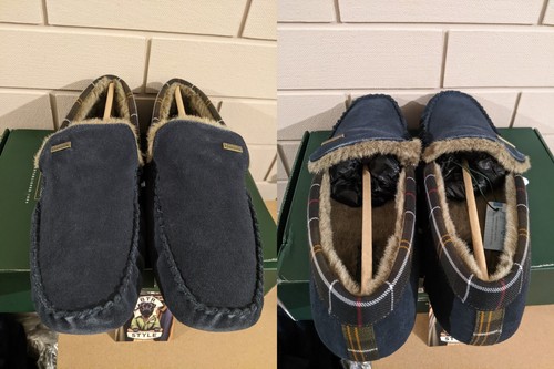 Barbour monty moccasin - monty, suede