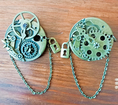 Quirky steampunk gears cogs - quirky,